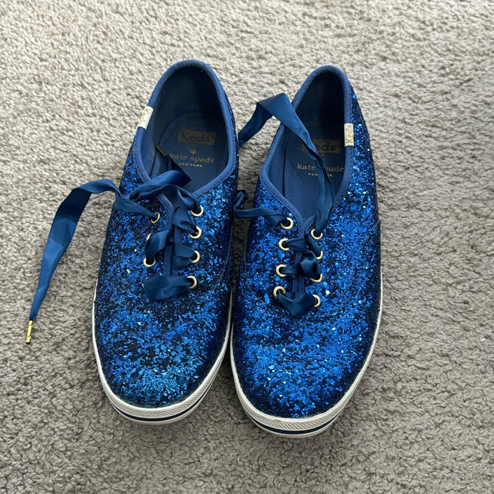Kate Spade glitter keds